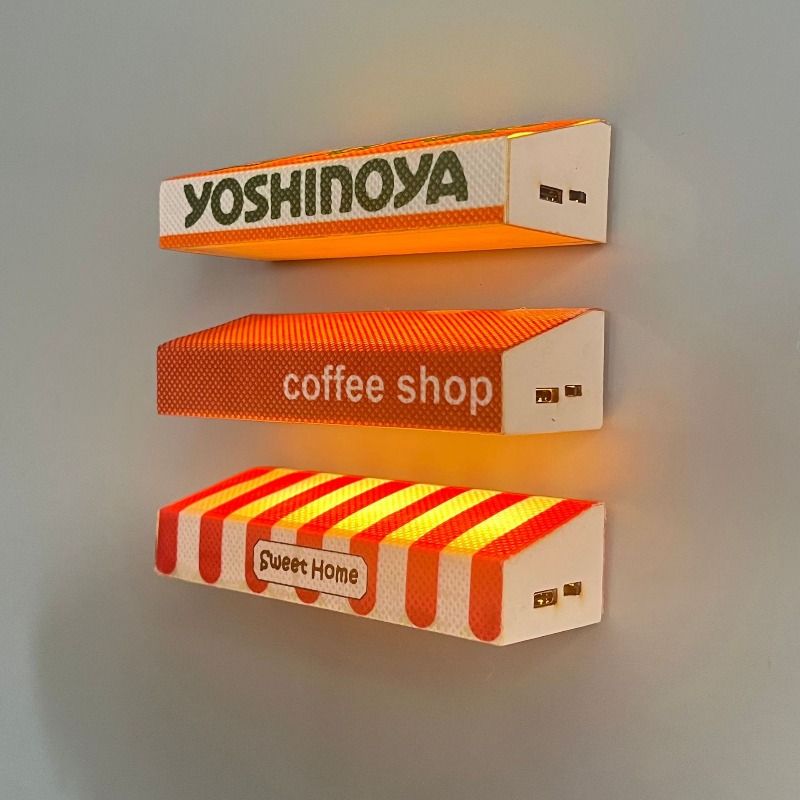 Magnetic Letter Board - Kreative magnetische Beleuchtung Convenience Store Regenschuppen