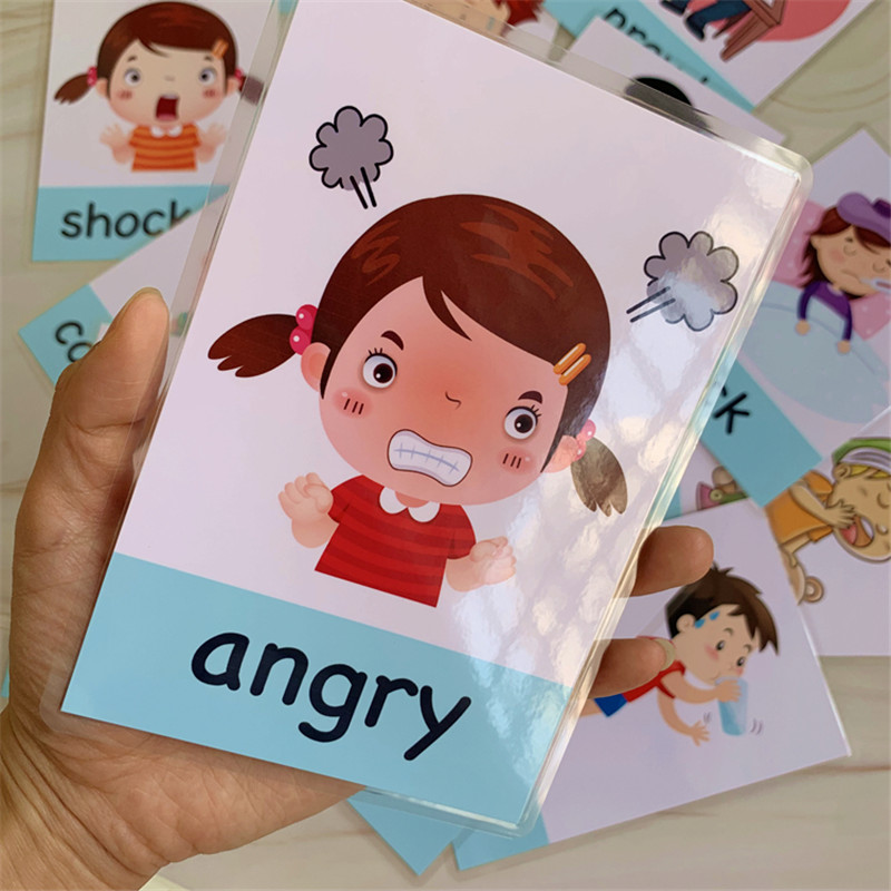 Kids Educational Games Learn English - 14 stücke Montessori Baby Englisch Lernen