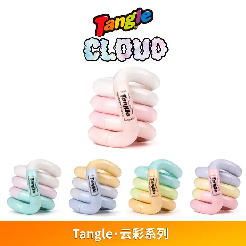 Kids Education Learning - Original Tangle Twisting Entspannungsspielzeug Cloud-Serie /