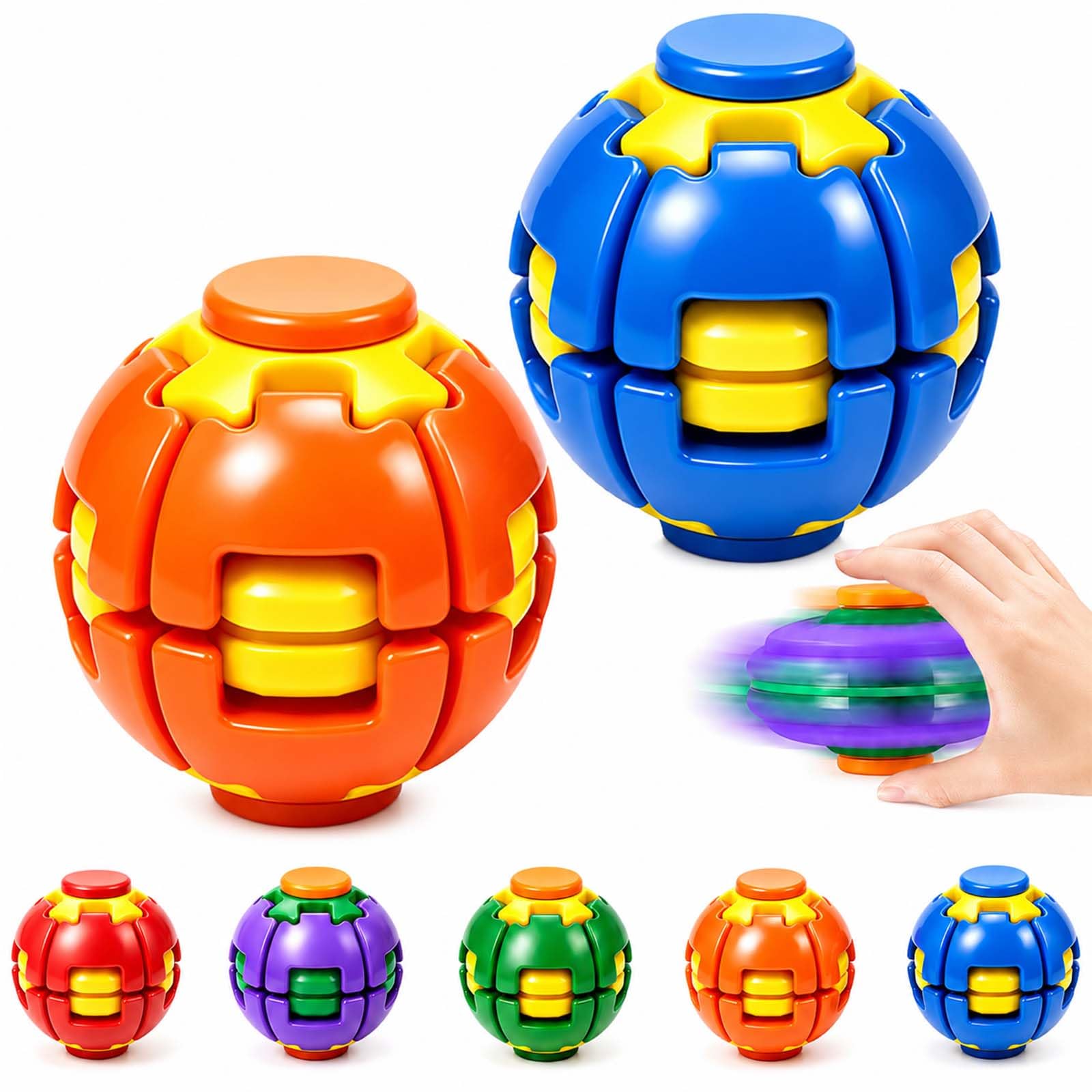 Kids Education Desk - Fidget Spinner Magischer Ball Würfel Spielzeug