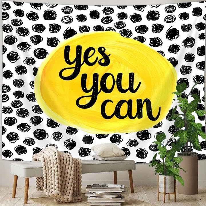 Kids Education Motivation - Uokiuki Wandteppich mit inspirierendem Motivationszitat, pädagogischer