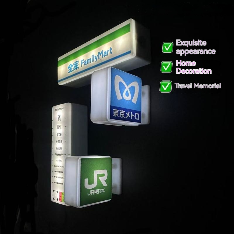 Magnetic Letter Board - Neue 3D magnetische Kühlschrankaufkleber Convenience Store