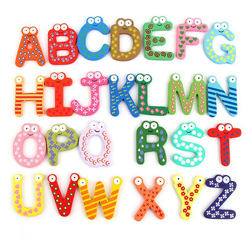 Magnetic Letter Board - 1 Satz magnetisches Lernen Alphabet Buchstaben