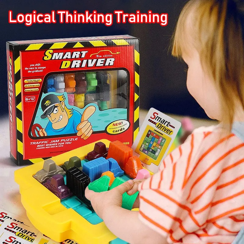 Verkehrsstau-Logikspiel, Auto- – Kids Education Desk Bewertung und Preis