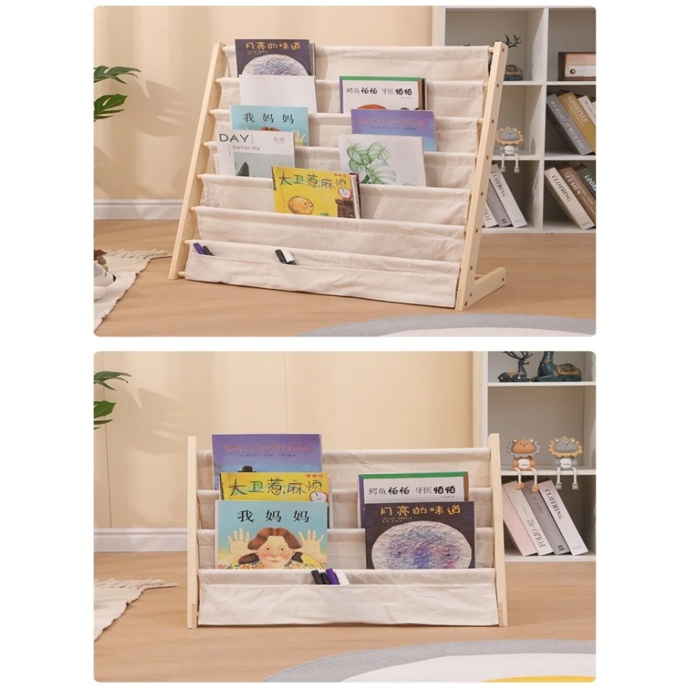 Holz-Bücherregal, Mehrstöckige – Montessori Shelf Toy Bewertung und Preis