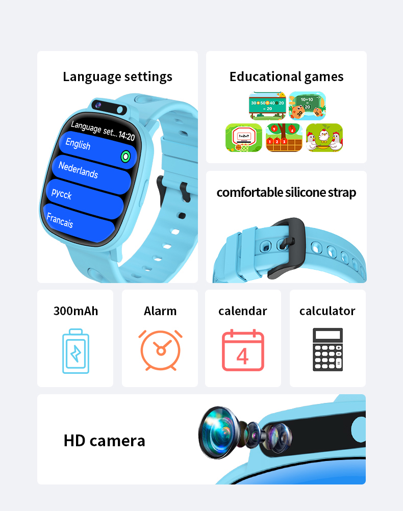H10 Neue Kinder-Spiel-Smartwat – Kids Educational Watch Bewertung und Preis