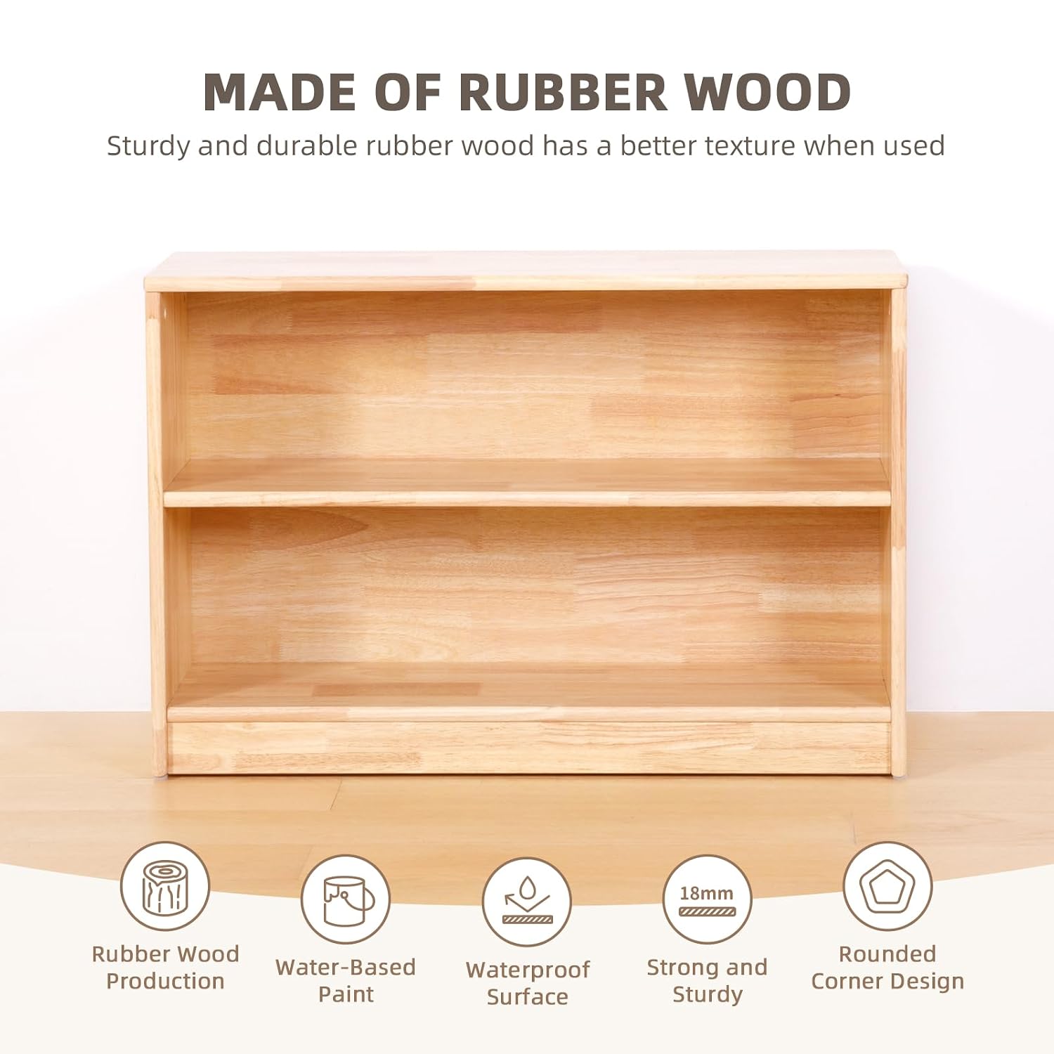 Montessori-Regal 2-stufig, Spi – Montessori Shelf Toy Bewertung und Preis