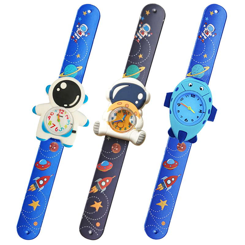 Cartoon-Astronaut Kinder-Schna – Kids Educational Watch Bewertung und Preis
