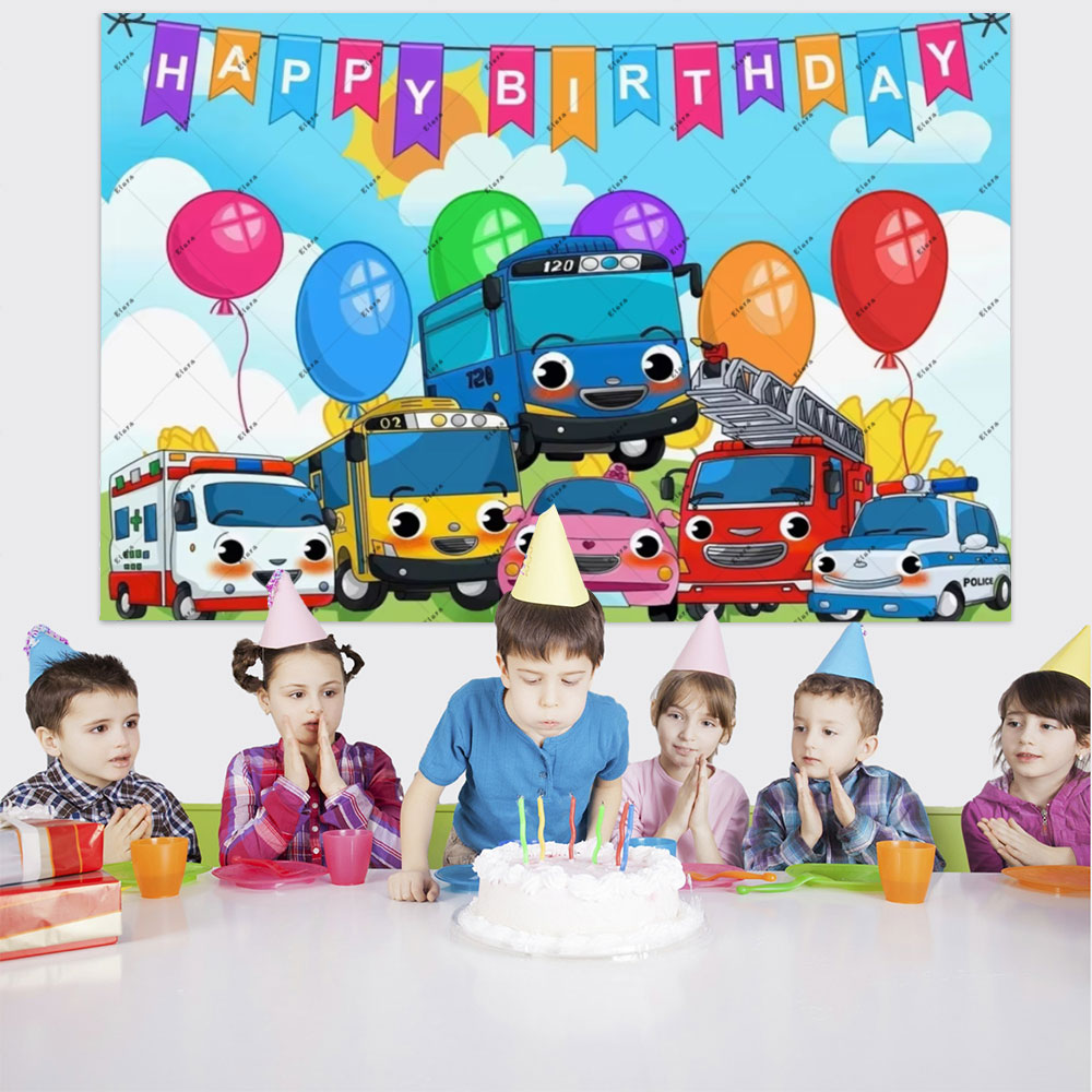 Cartoon Anime Der kleine Bus K – Kids Education Background Bewertung und Preis