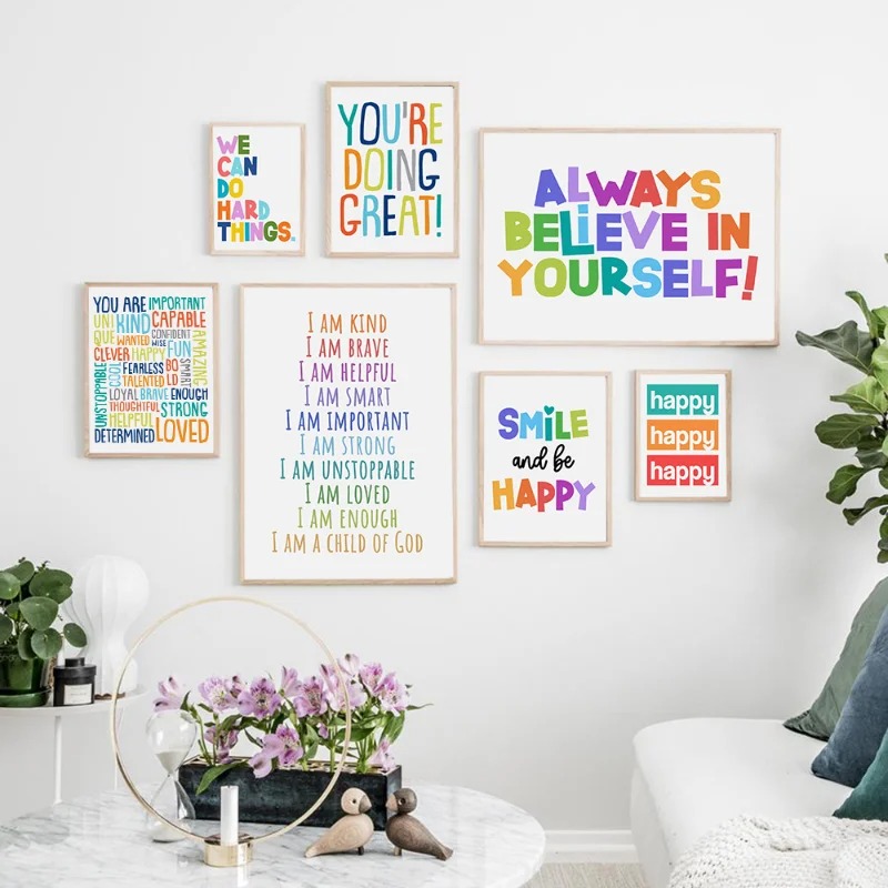 Positives Kinder-Klassenzimmer – Kids Education Motivation Bewertung und Preis