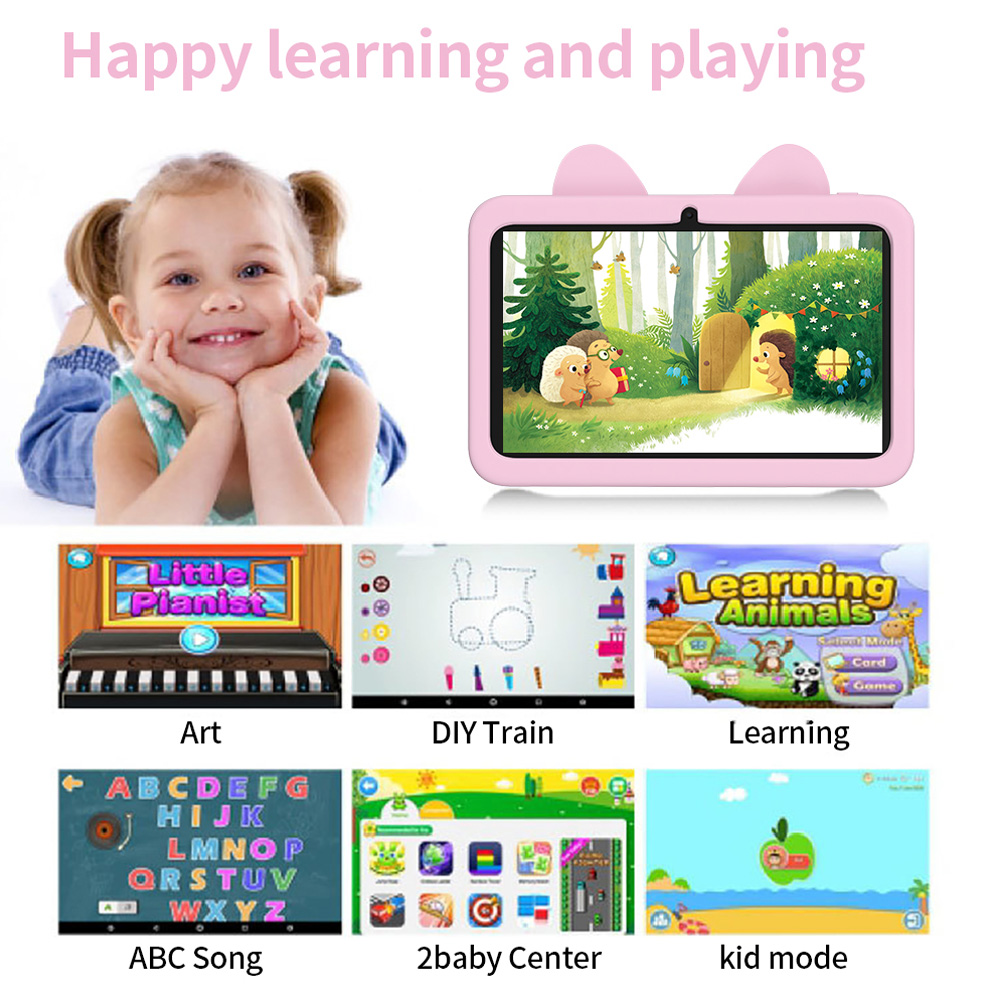 5G Cartoon-Muster Kinder-Table – Kids Educational Games Learn English Bewertung und Preis
