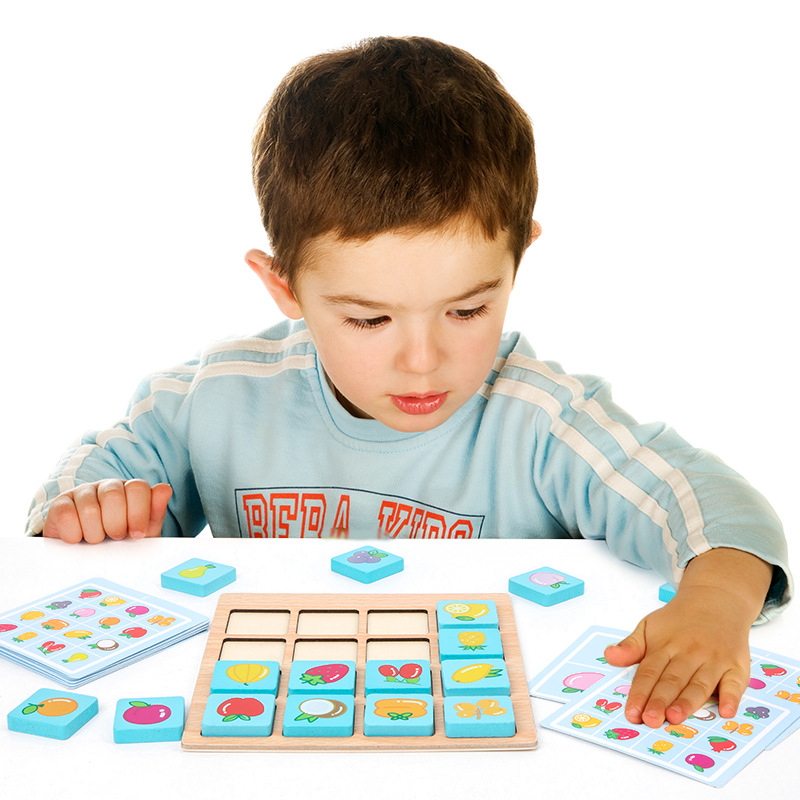 Kinder Holz Puzzle Brettspiel  – Kids Early Education Photos Bewertung und Preis