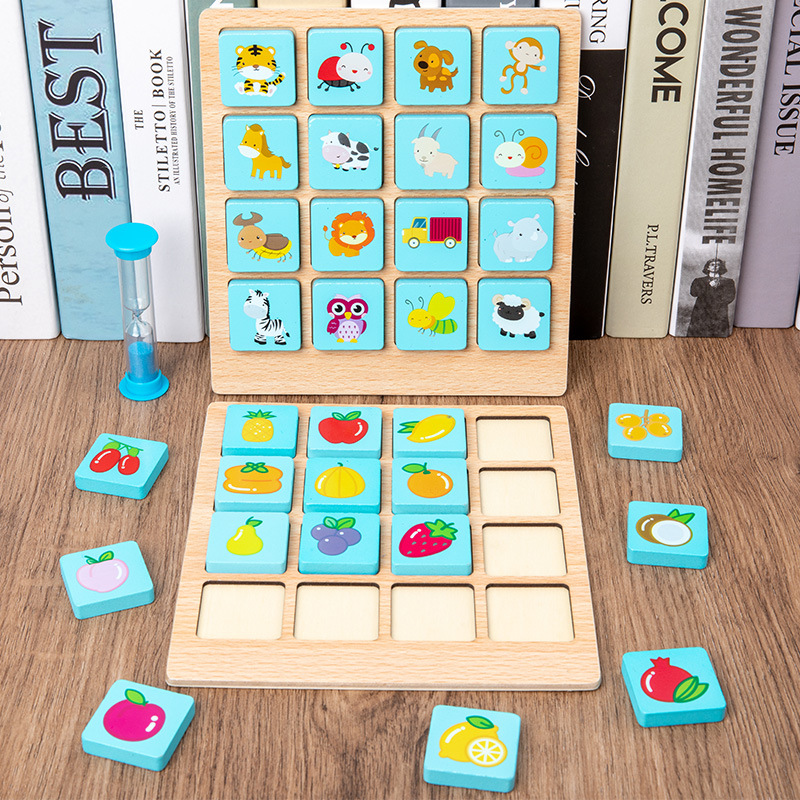 Kinder Holz Puzzle Brettspiel  – Kids Early Education Photos Bewertung und Preis