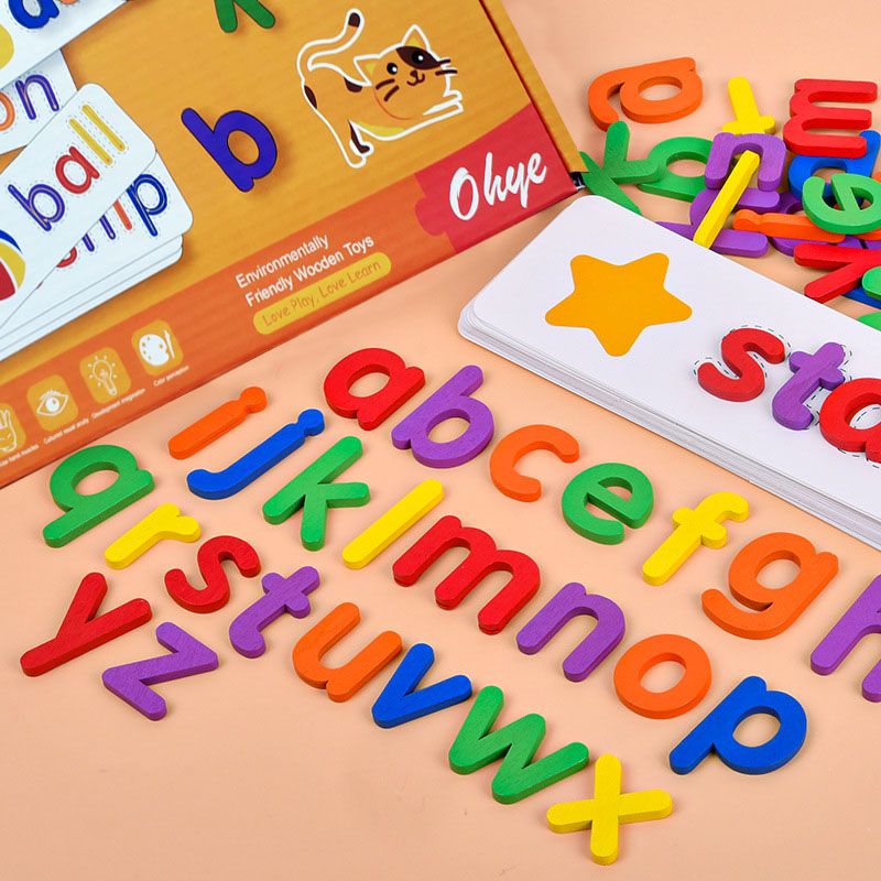 52 Stück englisches Alphabet,  – Kids Educational Games Learn English Bewertung und Preis