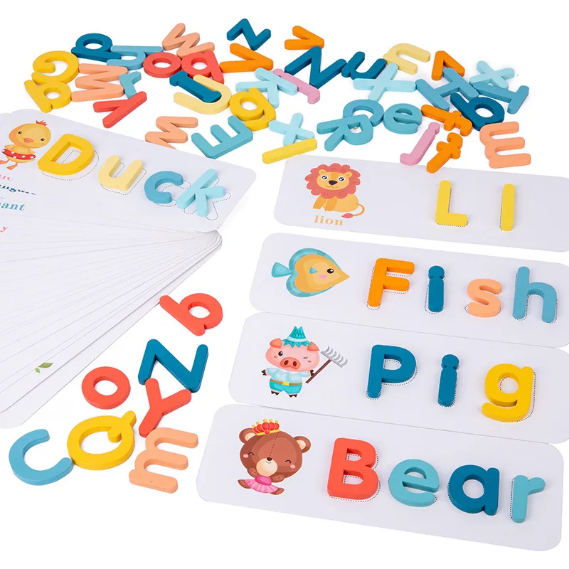 Montessori-Holzspielzeug für K – Kids Educational Games Learn English Bewertung und Preis
