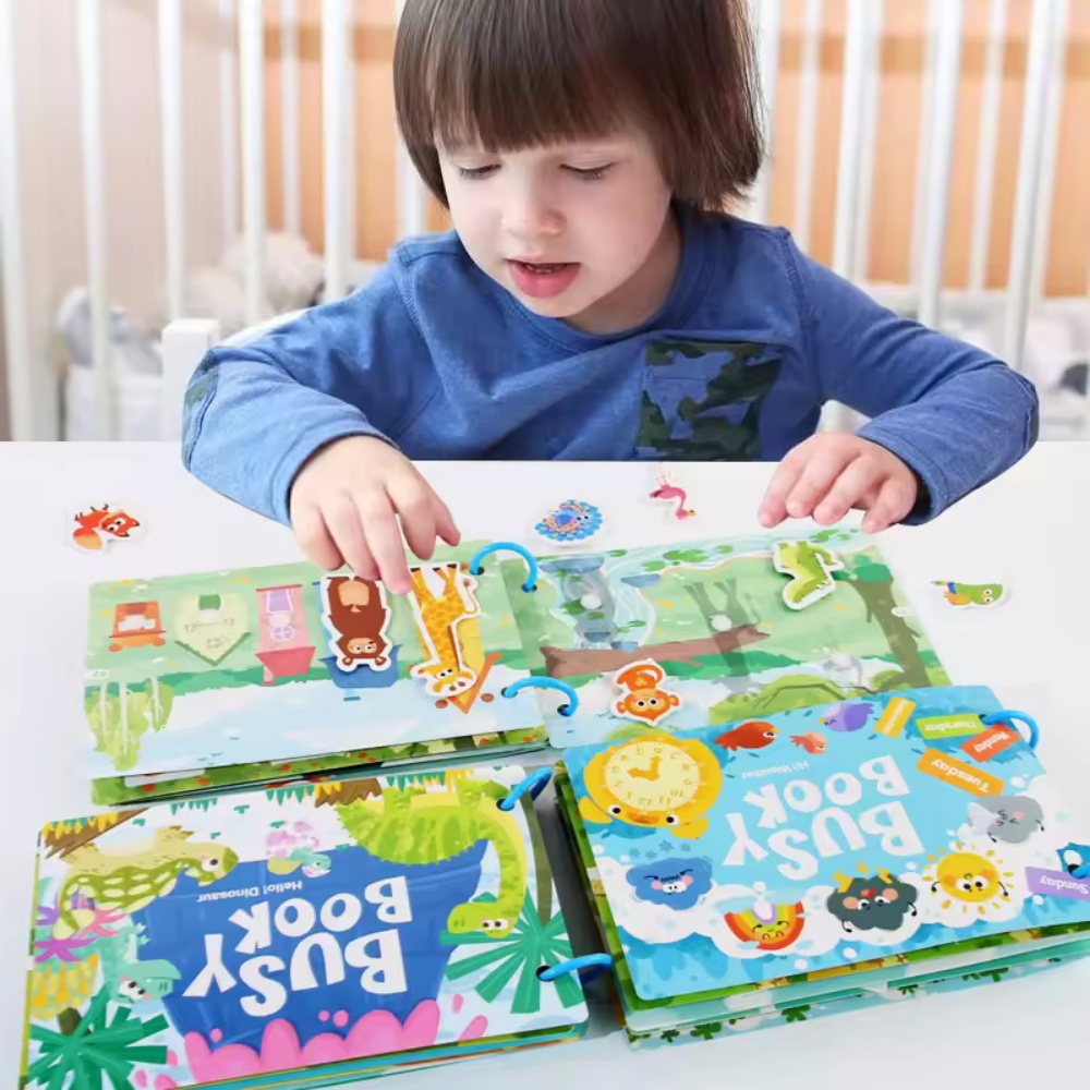 Beschäftigt Buch Aufkleber Ruh – Kids Educational Games Learn English Bewertung und Preis