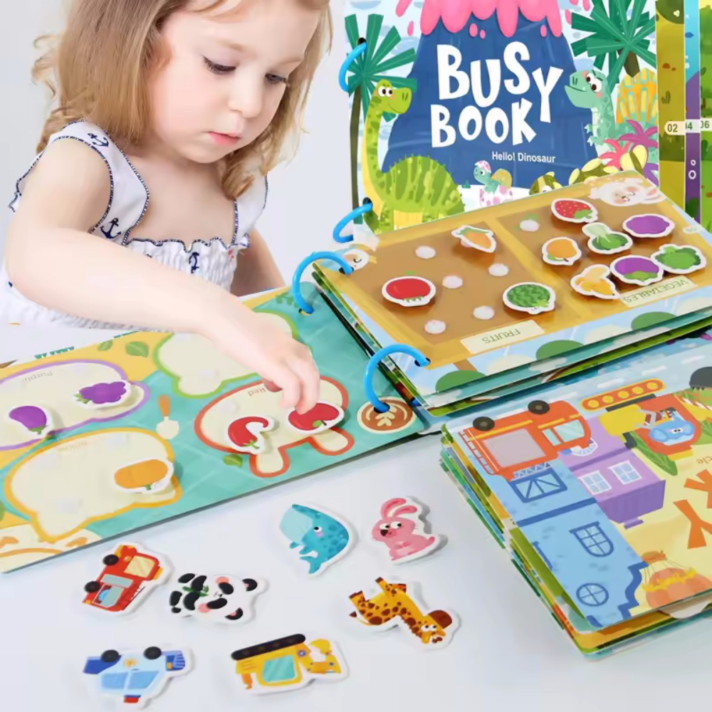 Beschäftigt Buch Aufkleber Ruh – Kids Educational Games Learn English Bewertung und Preis