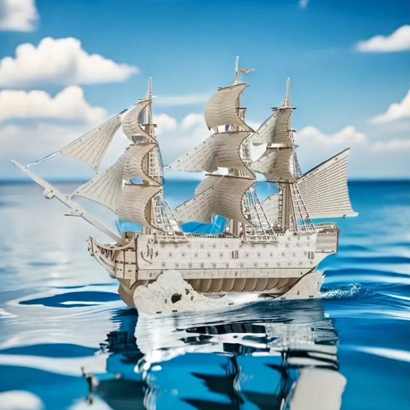 DIY Segelschiff Spielzeug 3D H – Kids Education Desk Bewertung und Preis