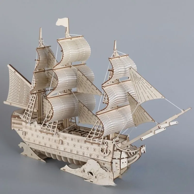 DIY Segelschiff Spielzeug 3D H – Kids Education Desk Bewertung und Preis