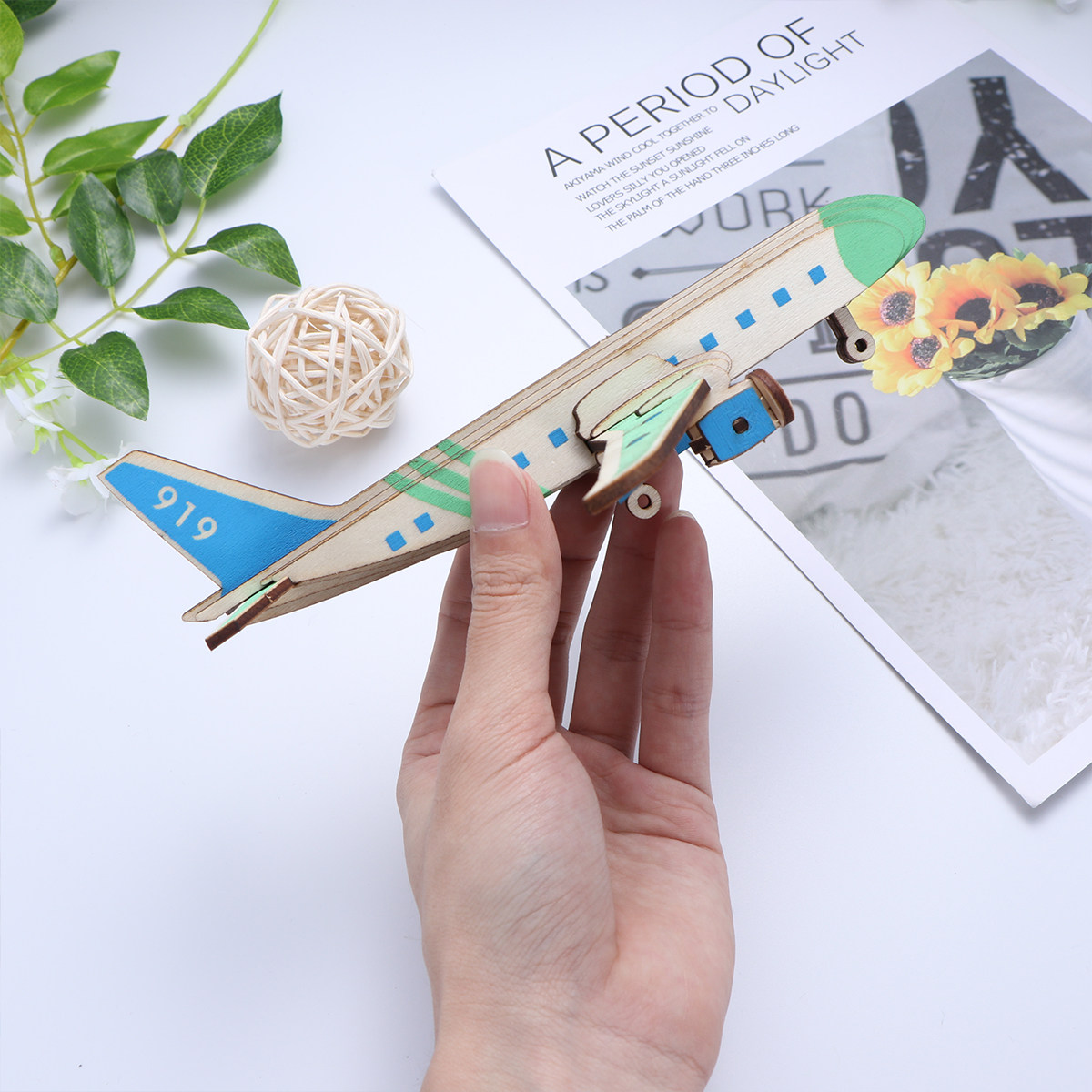 Hölzernes 3D-Puzzle Passagierf – Kids Education Desk Bewertung und Preis