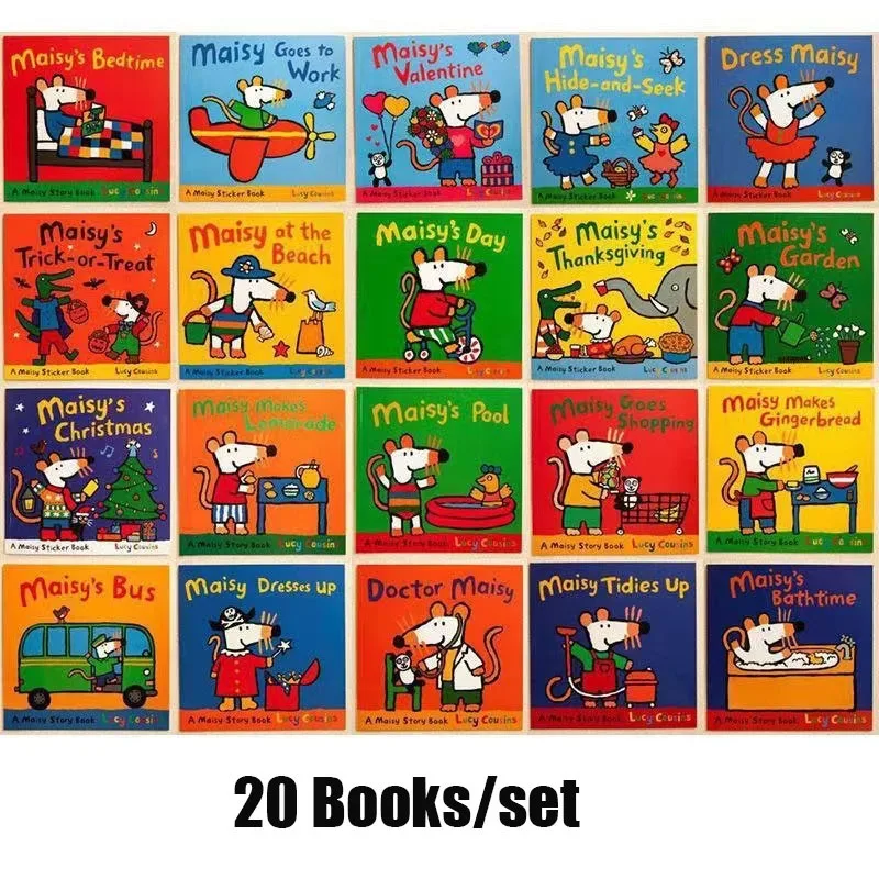 20 Bücher/Set Maisy Maus Engli – Game Educational For Kids Free Bewertung und Preis