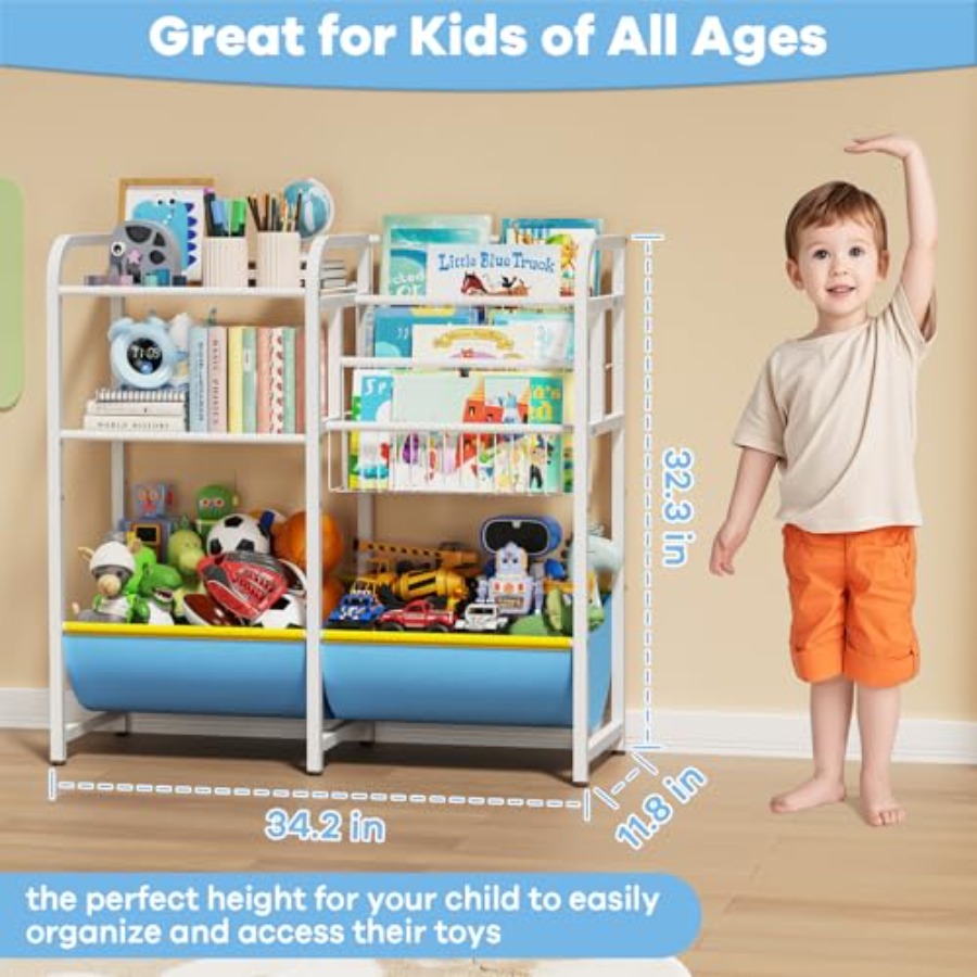 3-in-1 Bücherregal und Spielze – Montessori Shelf Toy Bewertung und Preis