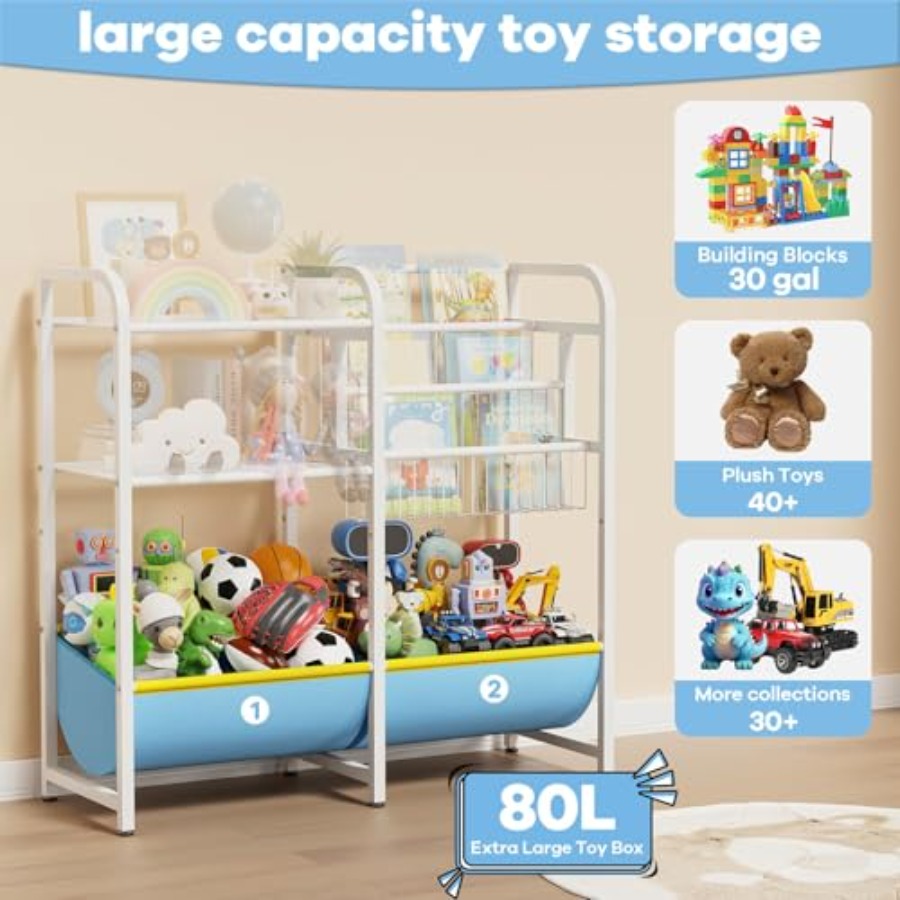 3-in-1 Bücherregal und Spielze – Montessori Shelf Toy Bewertung und Preis