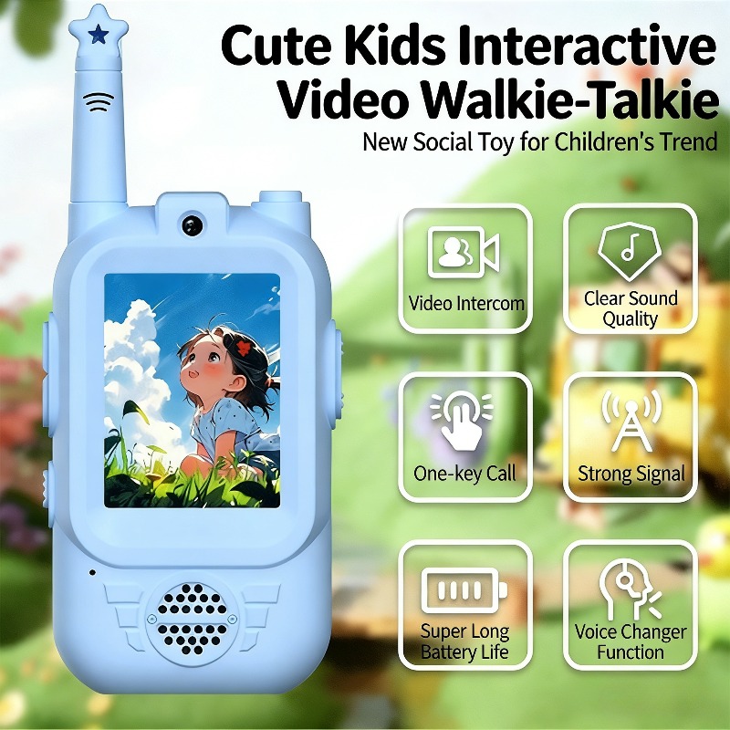 2 Stück Kinder-Video-Walkie-Ta – Kids Education Recreation Bewertung und Preis