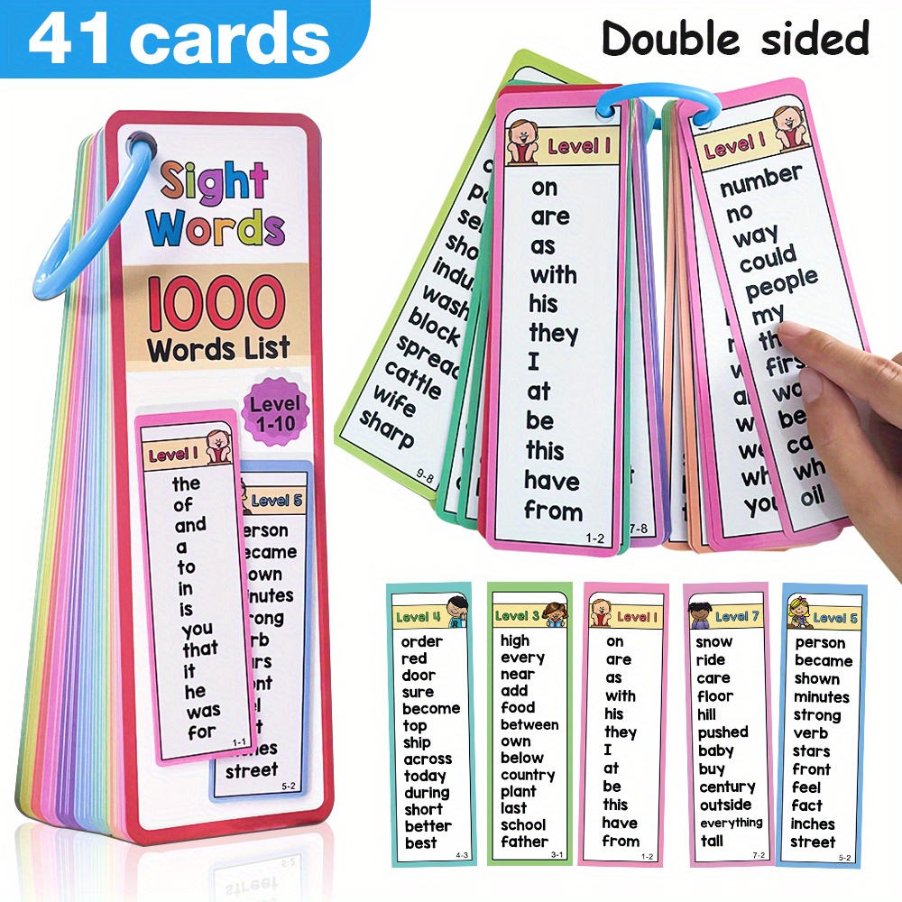 1000 Sichtwörter-Lernkarten fü – Kids Educational Games Learn English Bewertung und Preis