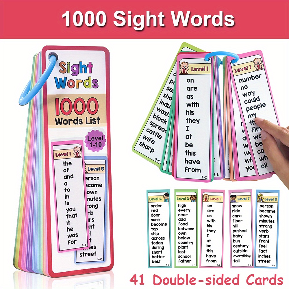 1000 Sichtwörter-Lernkarten fü – Kids Educational Games Learn English Bewertung und Preis