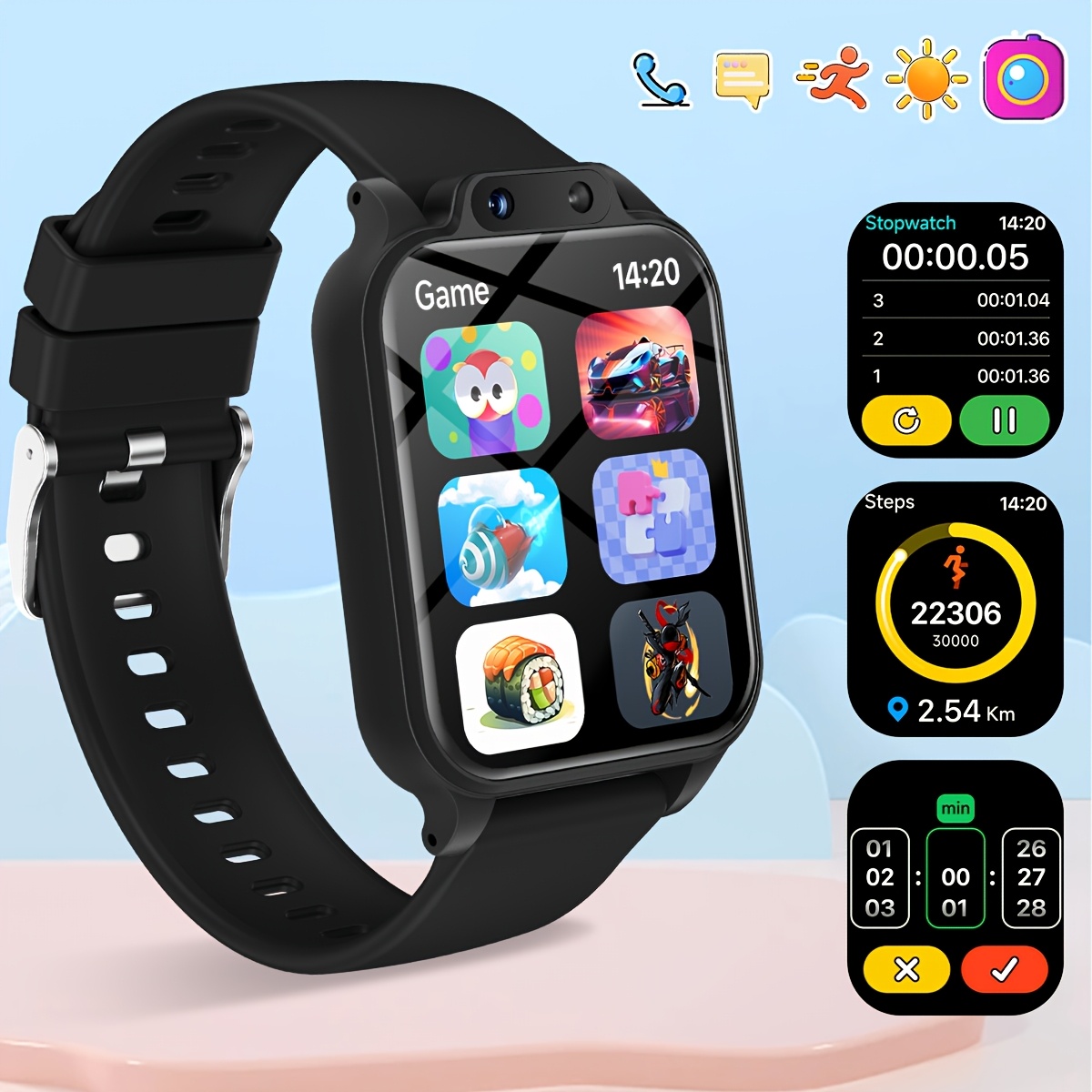 Kinder-Smartwatch mit 18 Lerns – Kids Educational Watch Bewertung und Preis