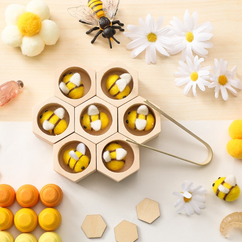 Sensorisches Bienenspielzeug f – Montessori Shelf Toy Bewertung und Preis