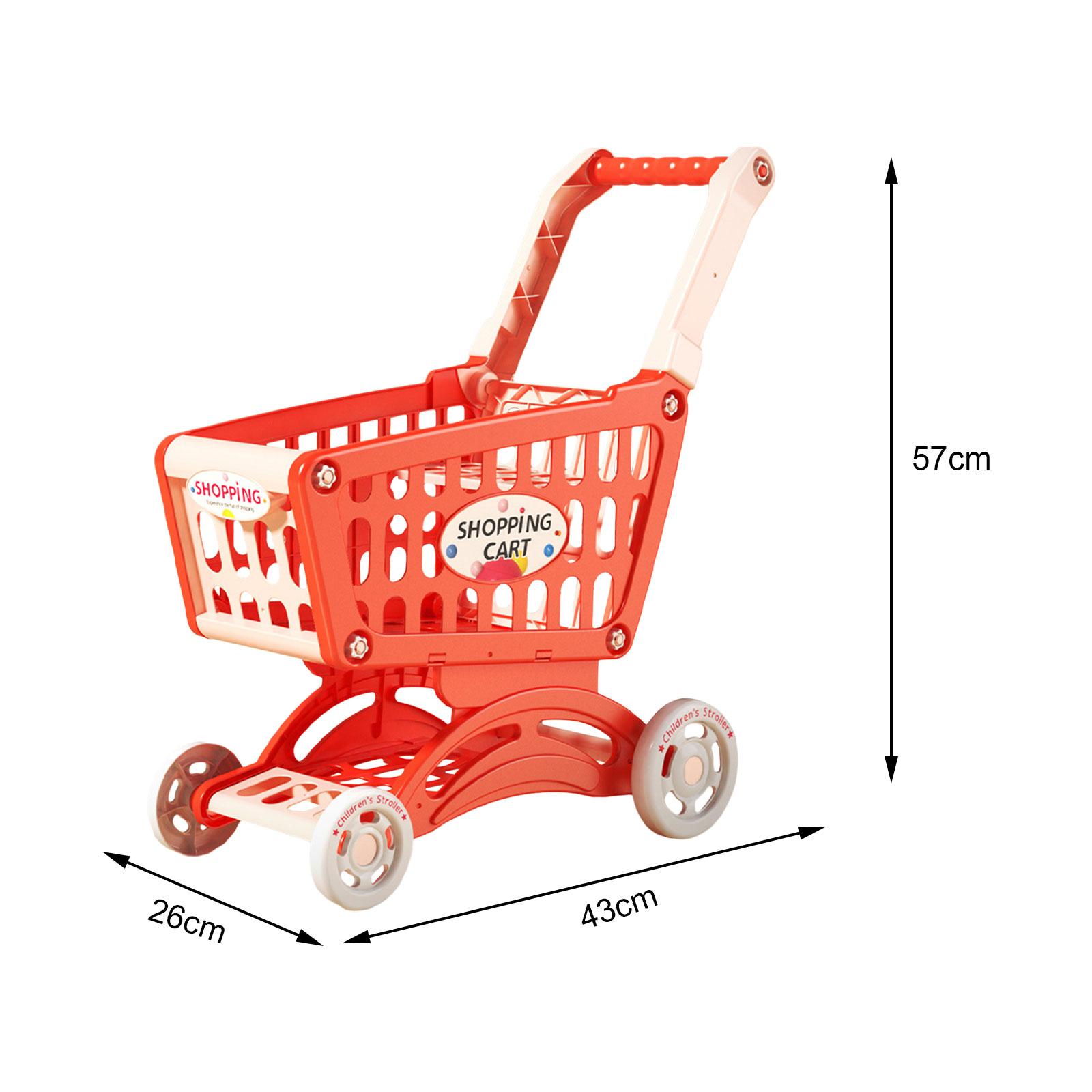 Kinder-Supermarkt-Einkaufswage – Kids Education Desk Bewertung und Preis