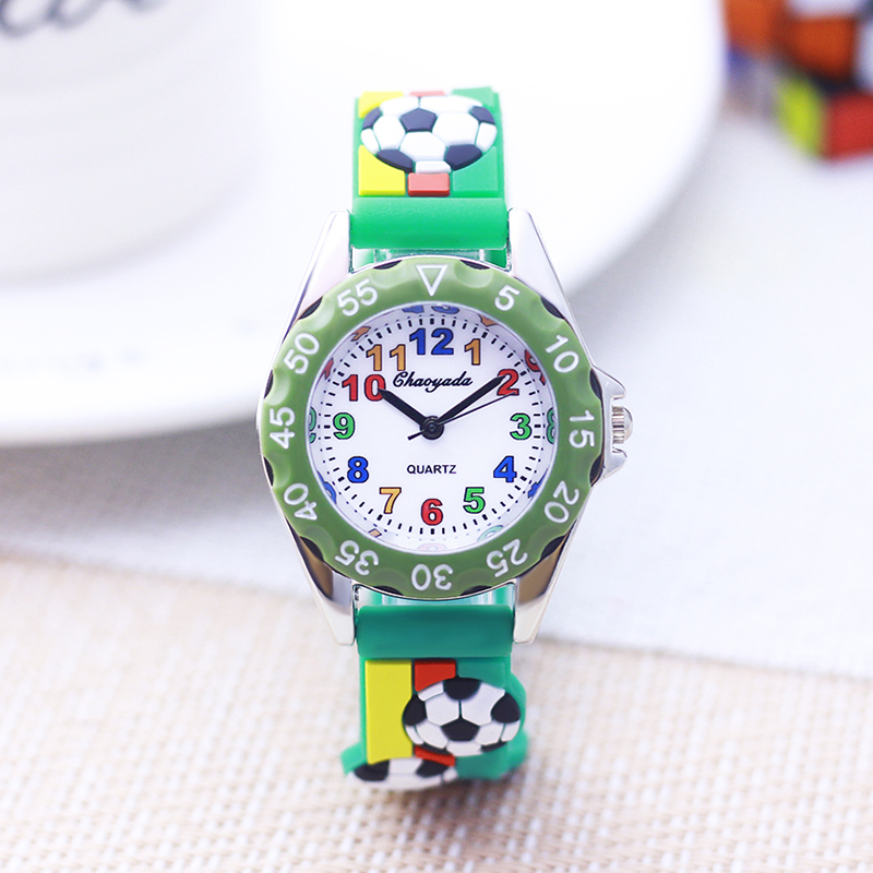 2026 Modische 3D-Fußball-Quarz – Kids Educational Watch Bewertung und Preis