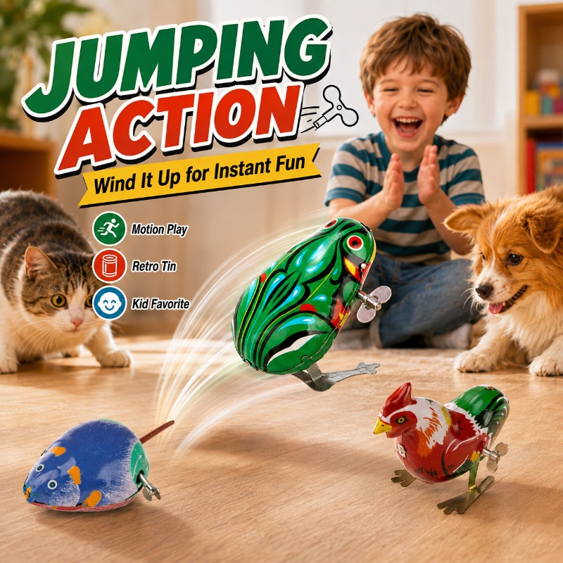 Traditionelles Aufzieh-Sprungf – Kids Education Fun Bewertung und Preis