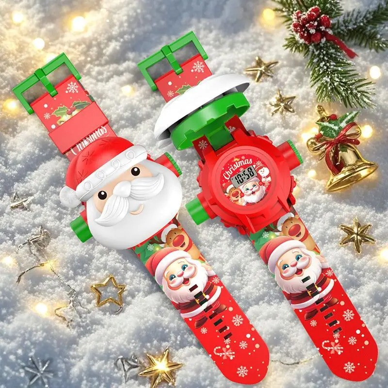 Weihnachts-Projektionsuhr für  – Kids Educational Watch Bewertung und Preis