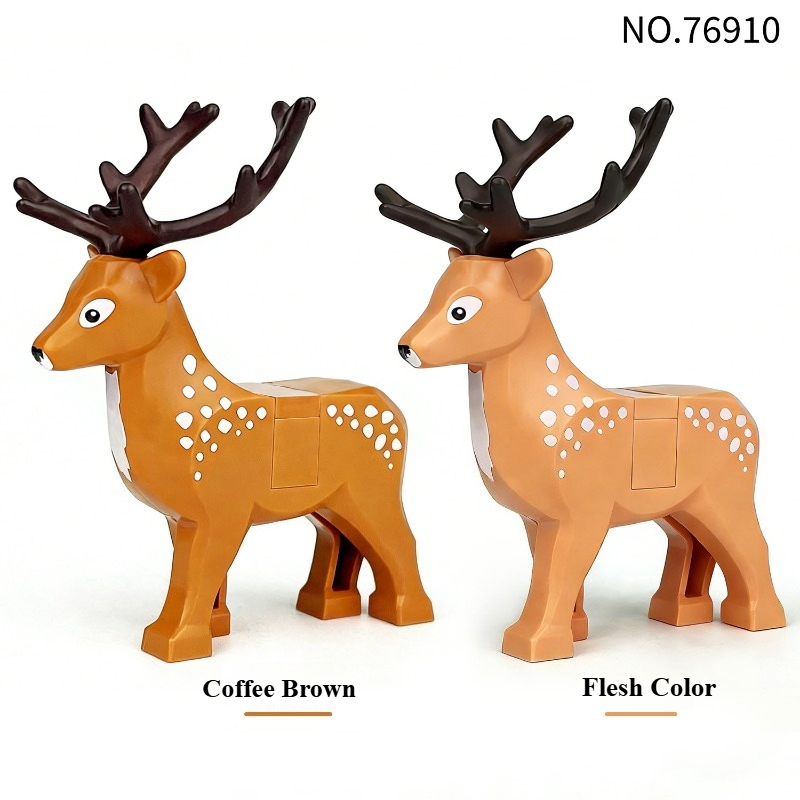 MOC Mini Sikahirsch Bausteine  – Kids Education Desk Bewertung und Preis