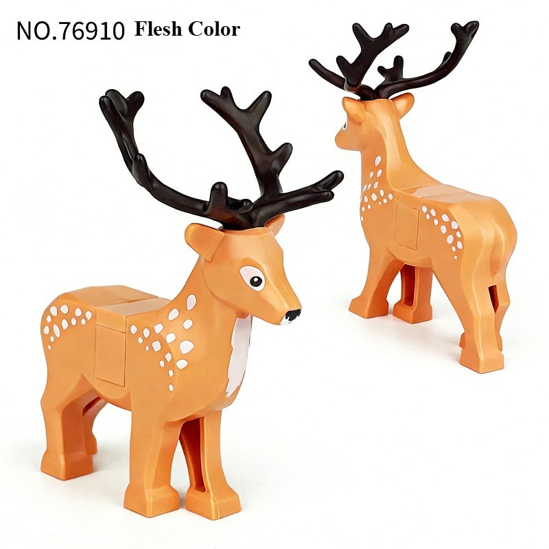 MOC Mini Sikahirsch Bausteine  – Kids Education Desk Bewertung und Preis