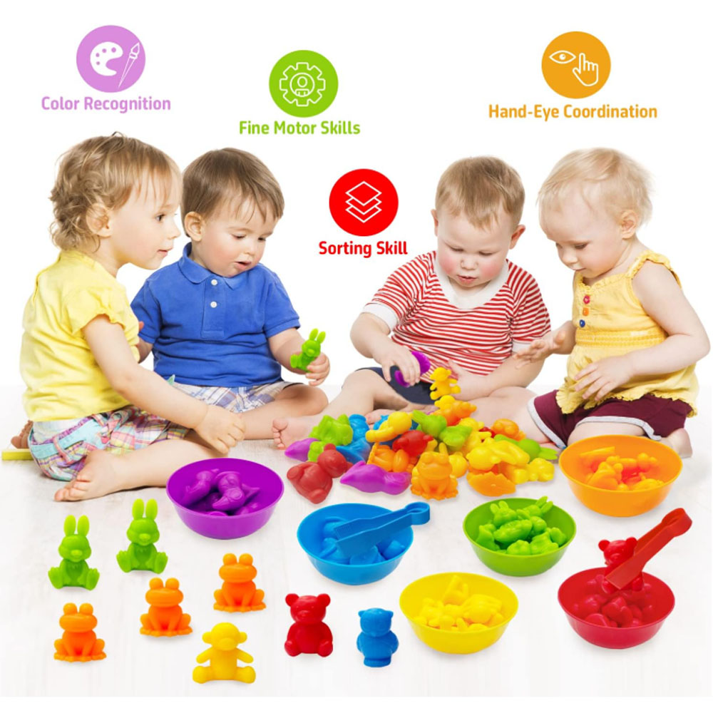 Zähl- und Sortierspielzeug mit – Montessori Shelf Toy Bewertung und Preis