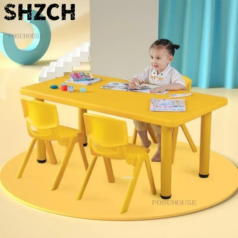Neues Kindergarten-Tisch-und-S – Kids Education Desk Bewertung und Preis