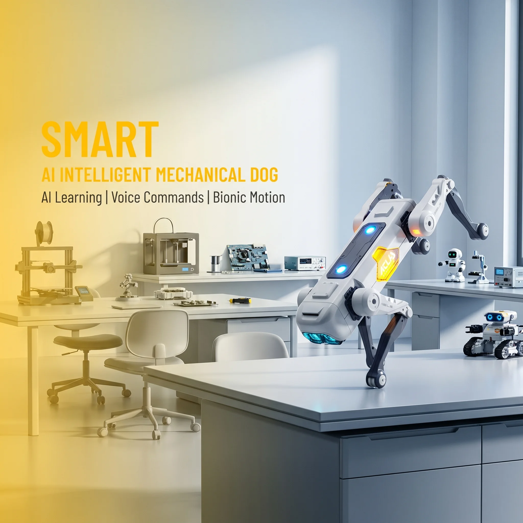 KI-Smart-Roboterhund, Sprach-  – Kids Education Learning Bewertung und Preis