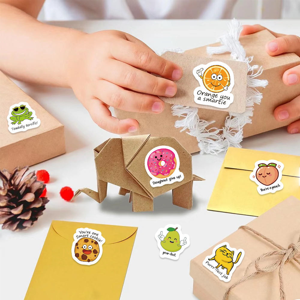 100–500 Stück niedliche Aufkle – Kids Education Motivation Bewertung und Preis