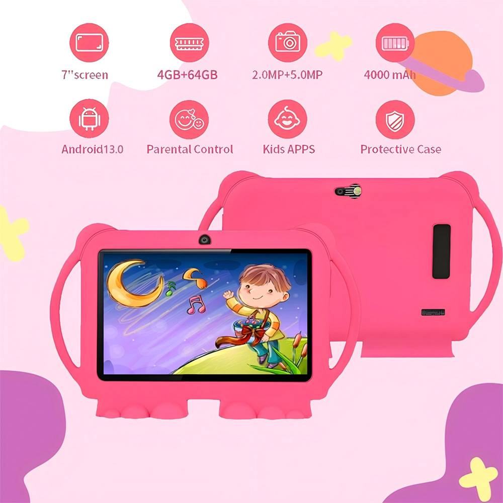 7 Zoll Neue Android-Kindertabl – Kids Educational Games Learn English Bewertung und Preis
