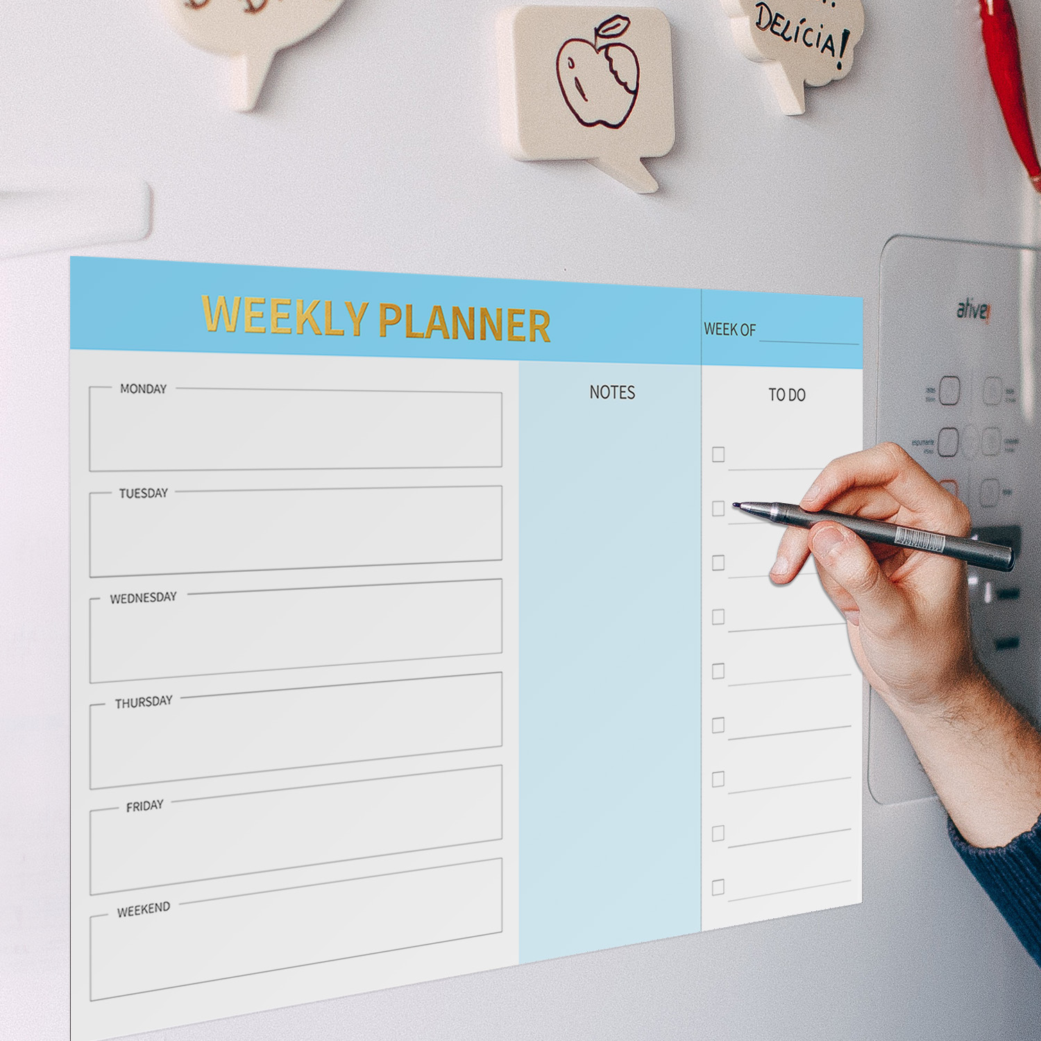 Magnetischer Wochenplaner, Küh – Magnetic Letter Board Bewertung und Preis