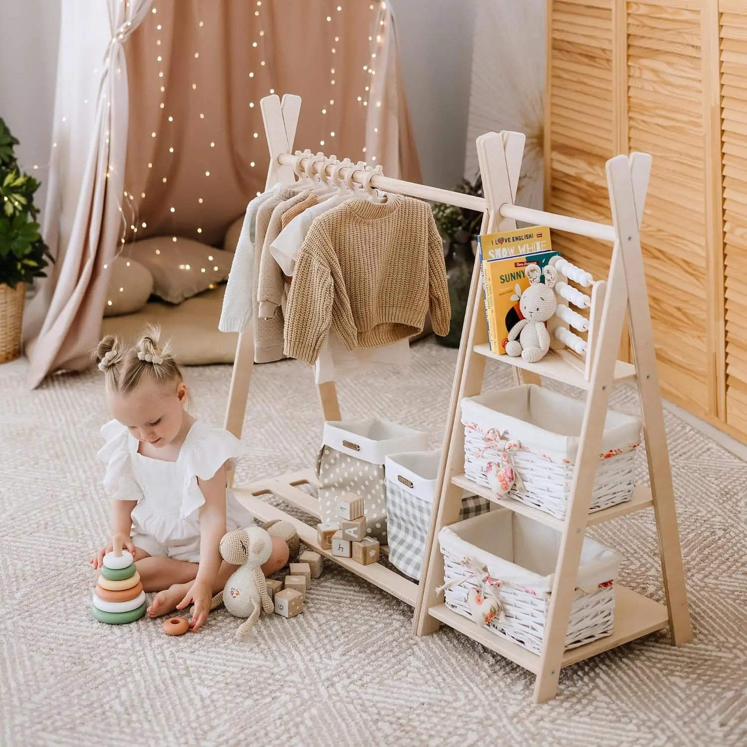 Spielzeugaufbewahrung + Montes – Montessori Shelf Toy Bewertung und Preis
