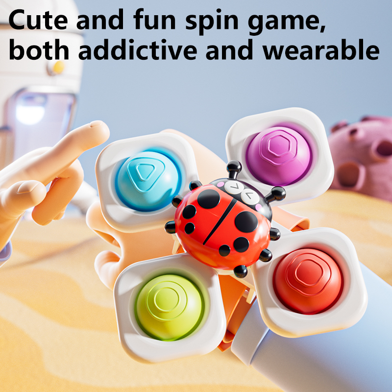 3 teile/satz Saugnapf Kreisel  – Kids Educational Watch Bewertung und Preis