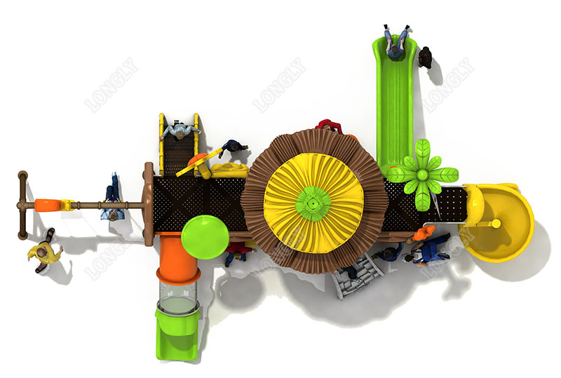 Kommerzielle Spielplatzanlage  – Kids Education Recreation Bewertung und Preis