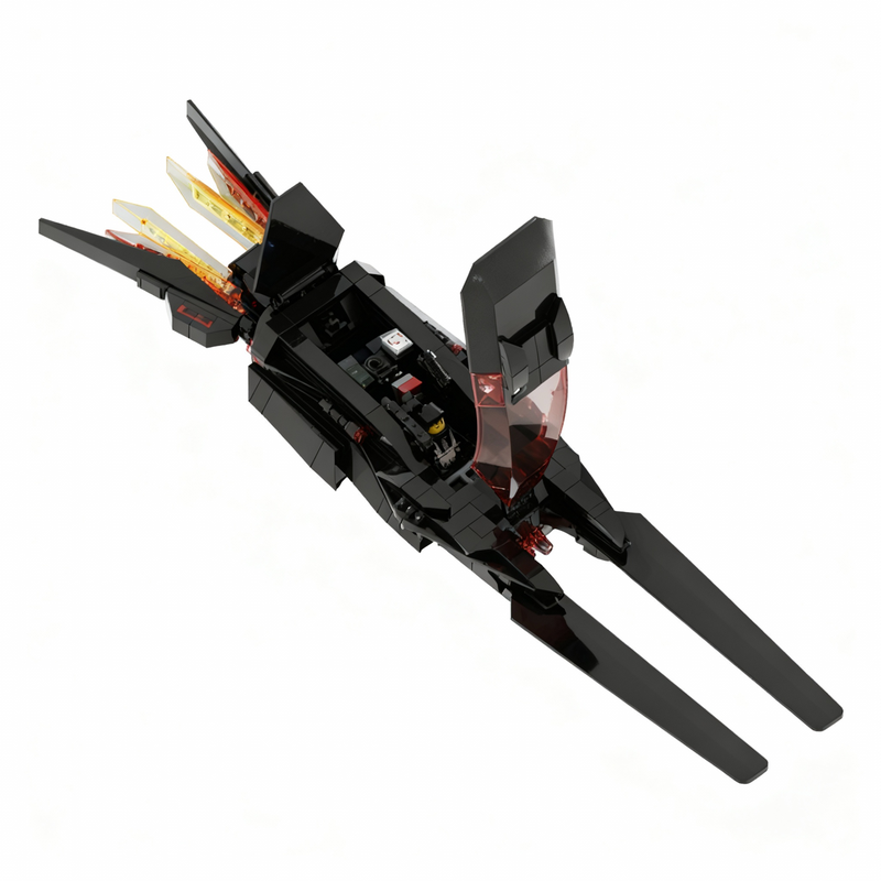 344-teiliges MOC Space I Black – Kids Hunter Education Bewertung und Preis