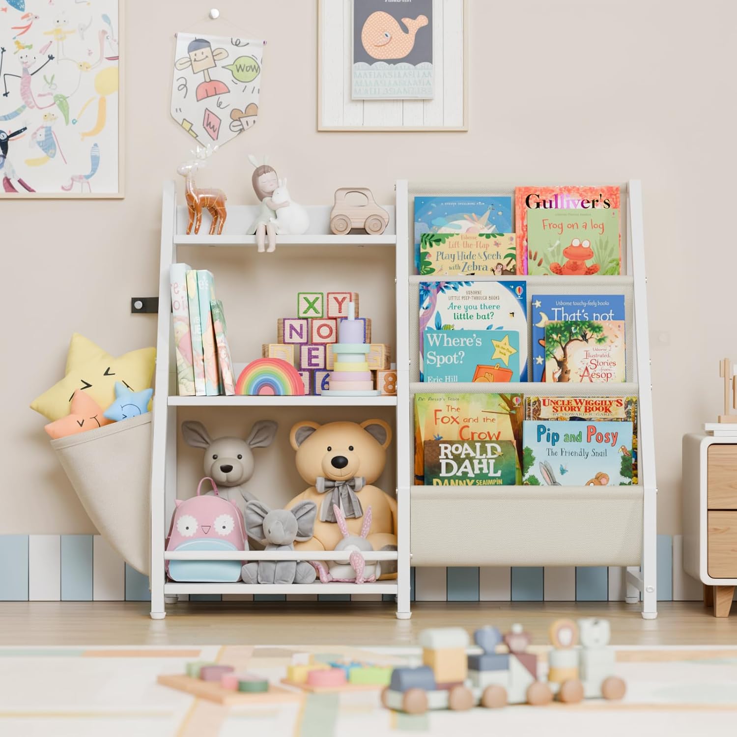 3-stöckiges Kinder-Bücherregal – Montessori Shelf Toy Bewertung und Preis